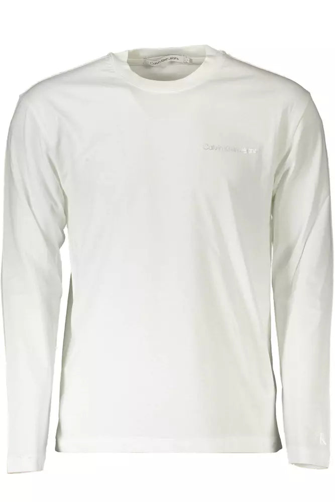 Calvin Klein Elegant Long-Sleeved Reflective Men's Tee