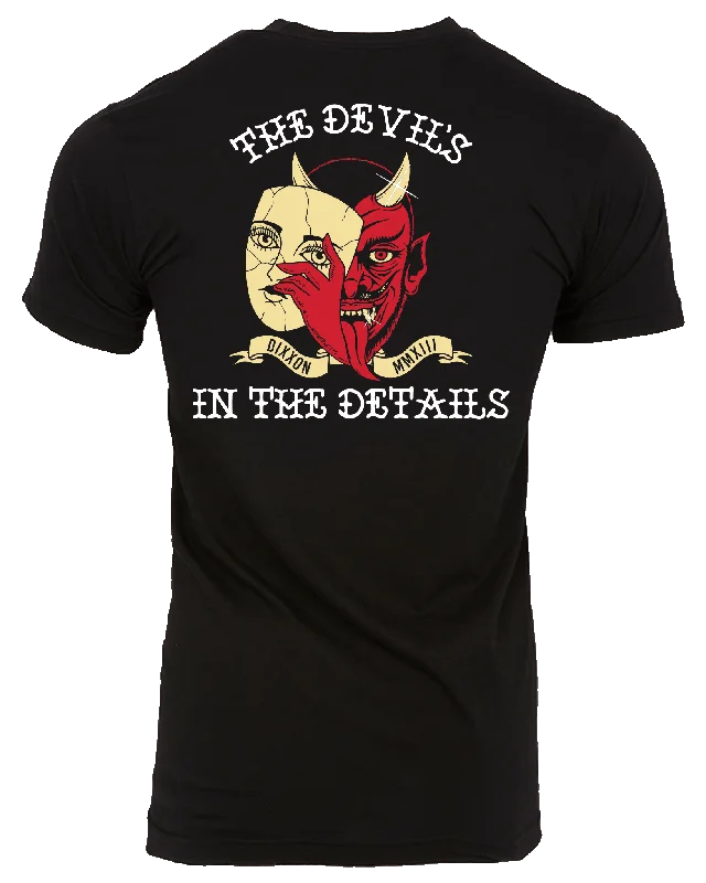 Devil Is In The Details T-Shirt - Black