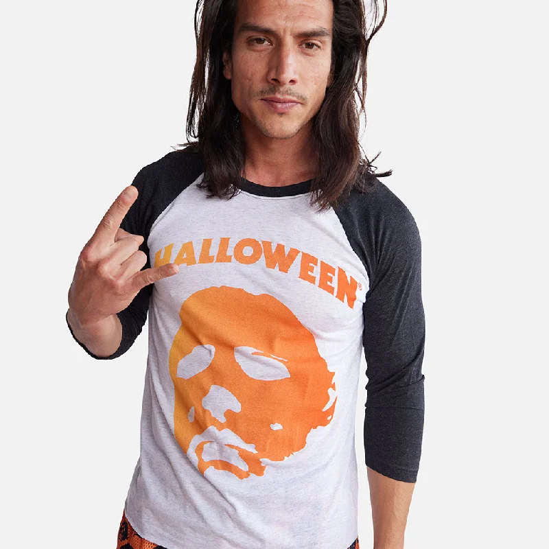 HALLOWEEN MM MASK RAGLAN SHIRT