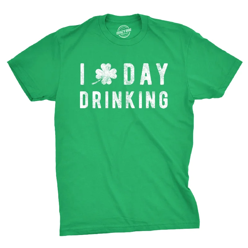 I Clover Day Drinking Men's T Shirt