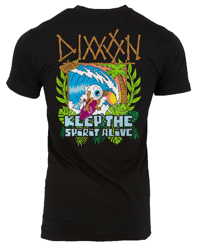 Keepin' the Surf Spirit Alive Eye T-Shirt - Black