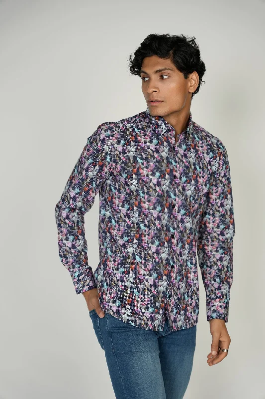 LEO Geo King Cotton Shirt