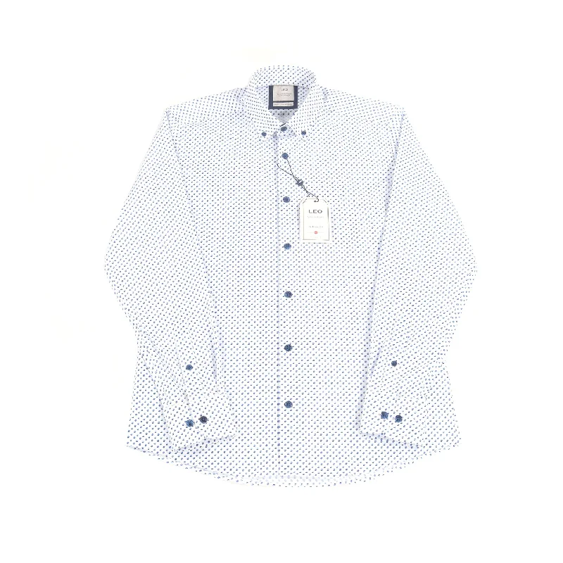 Leo Half Circle Jacquard Shirt