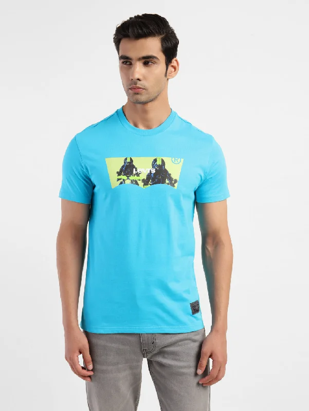 Men's Graphic Print Slim Fit T-shirt