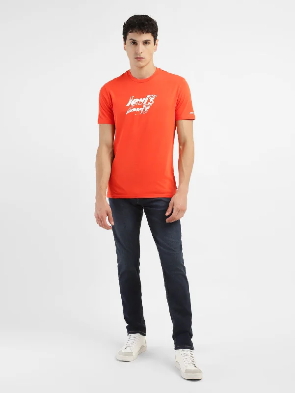 Men's Brand Logo Slim Fit T-shirt