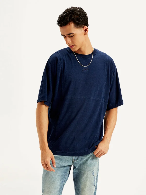 Men's Solid Regular Fit T-Shirt