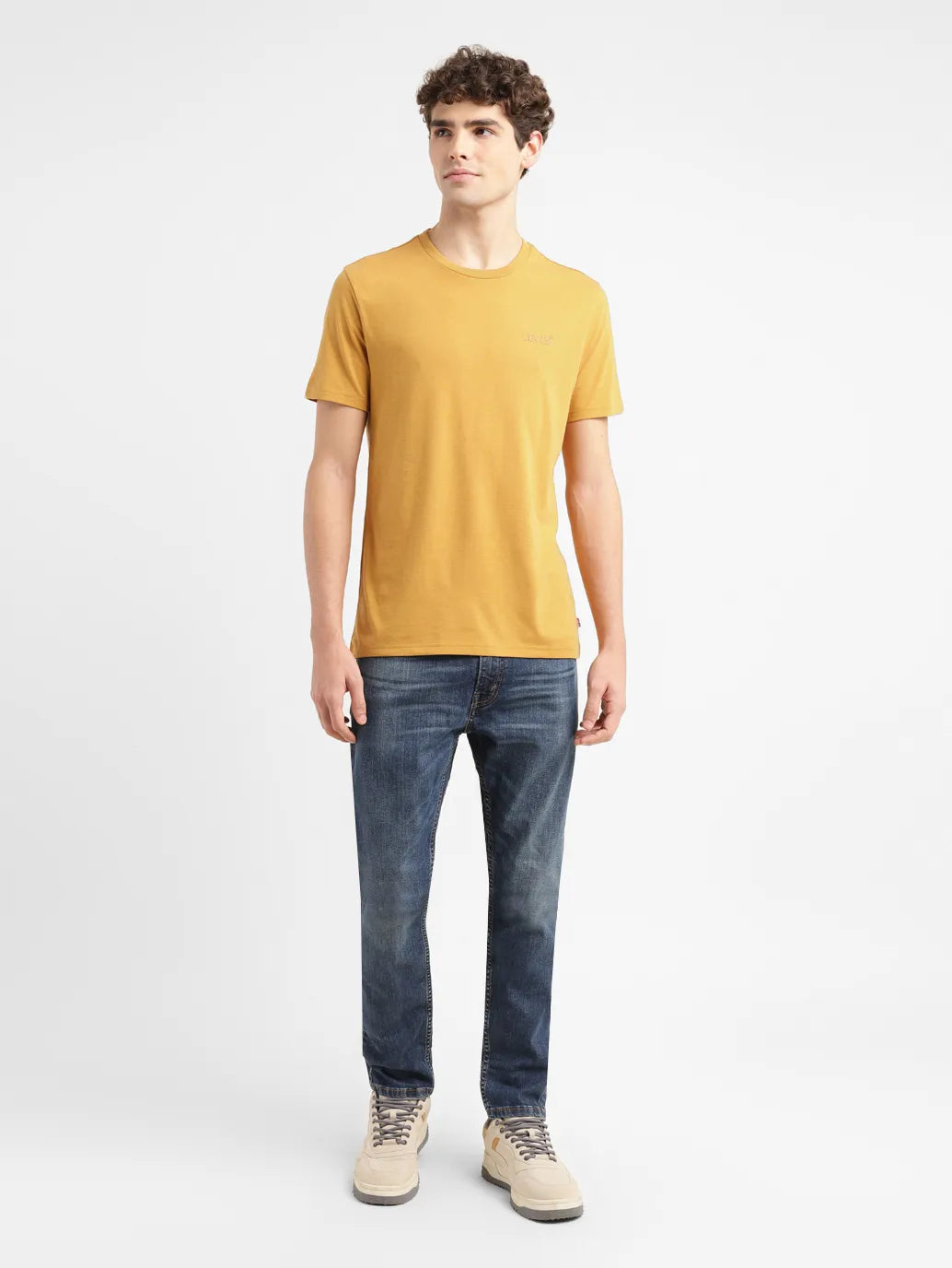 Men's Solid Slim Fit T-shirt