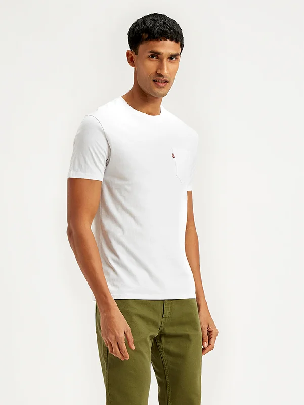 Men's Solid Slim Fit T-Shirt