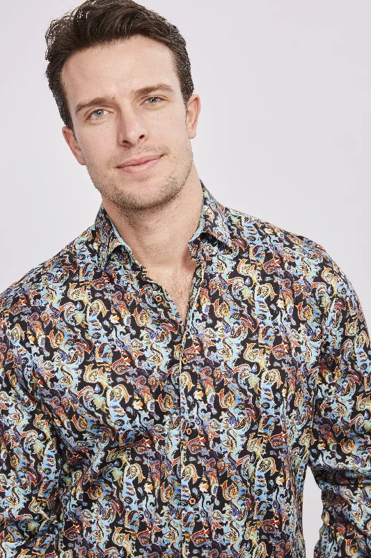 Multicolor Paisley Shirt