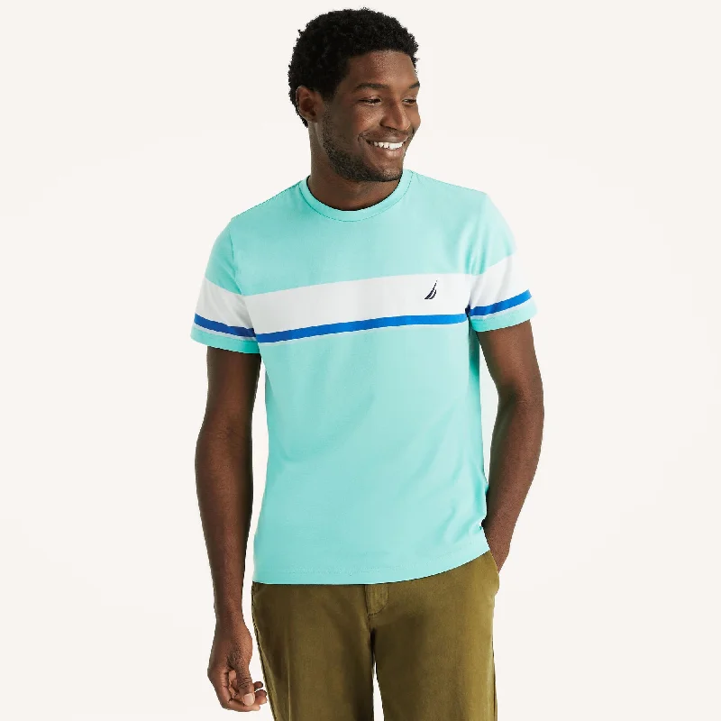 Nautica Mens Striped T-Shirt