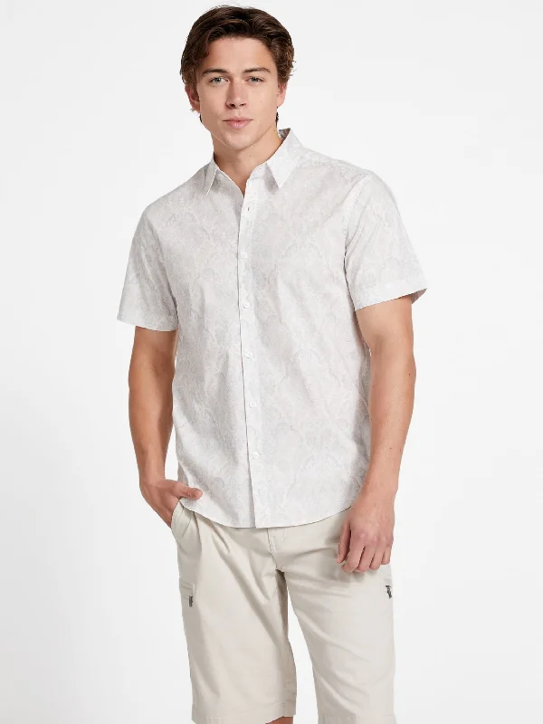 Noel Printed Poplin Shirt