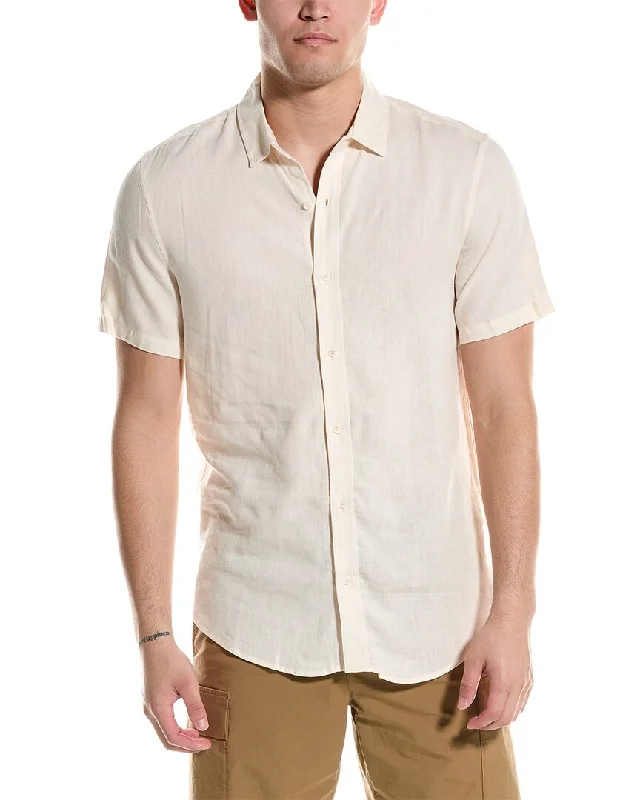 Onia Standard Linen-Blend Shirt