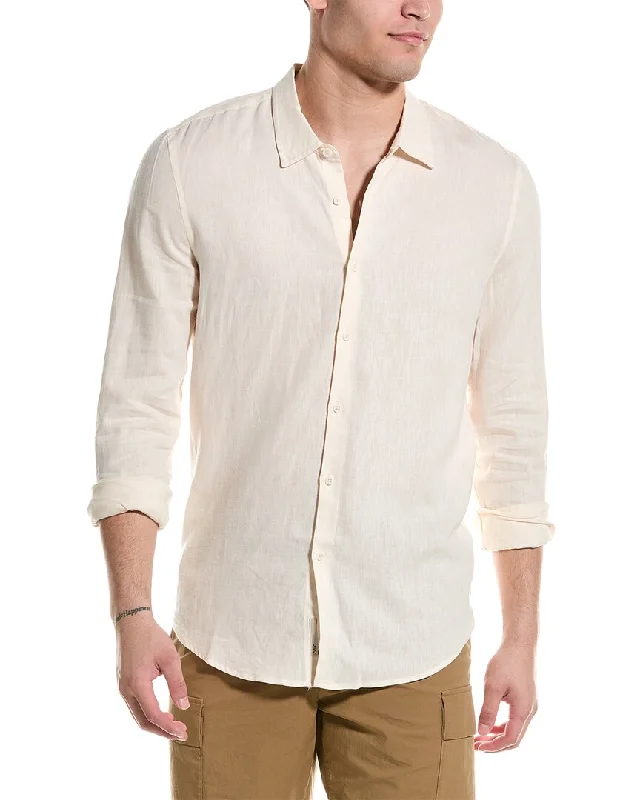 Onia Standard Linen-Blend Shirt