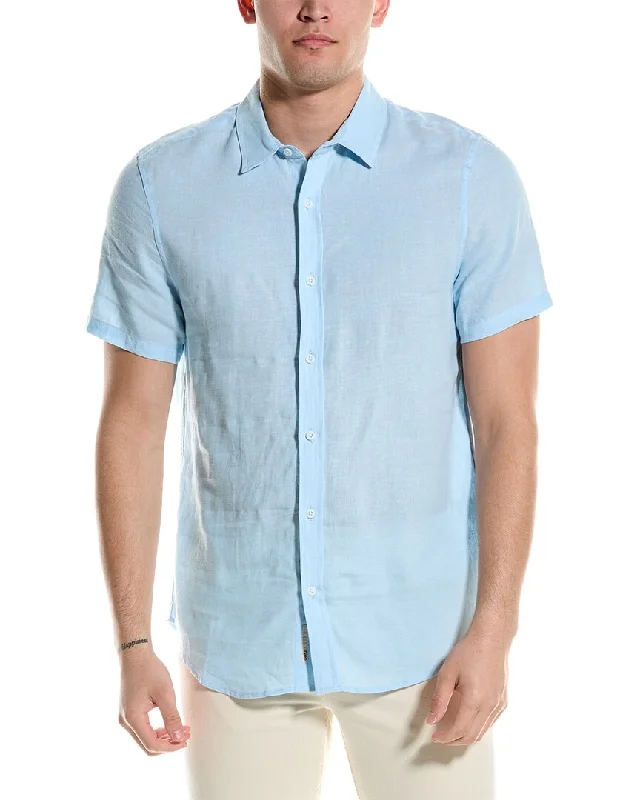 Onia Standard Linen-Blend Shirt