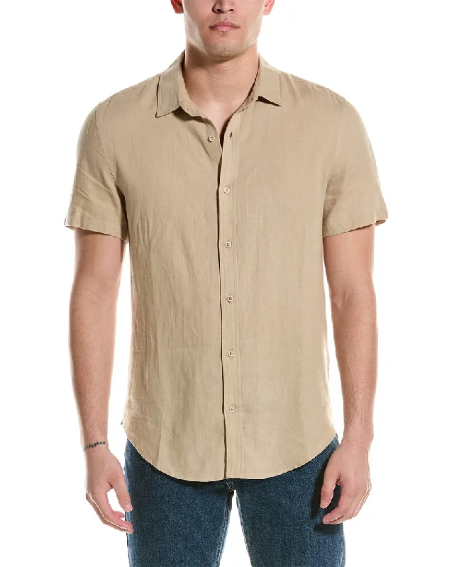 Onia Standard Linen-Blend Shirt