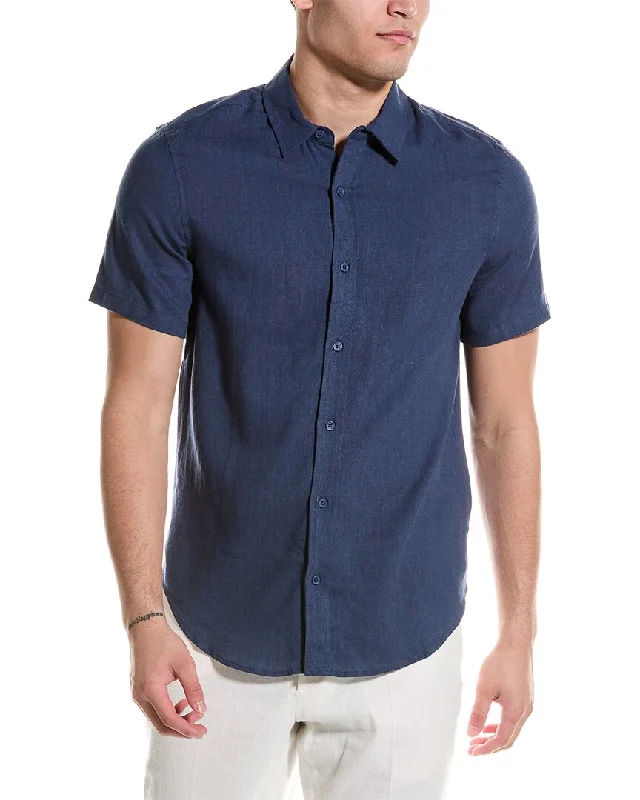 Onia Standard Linen-Blend Shirt