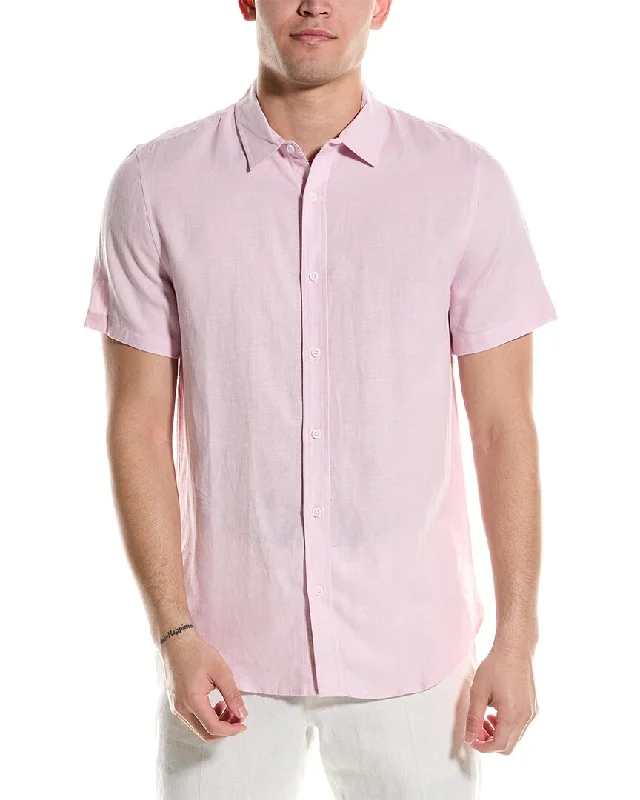 Onia Standard Linen-Blend Shirt