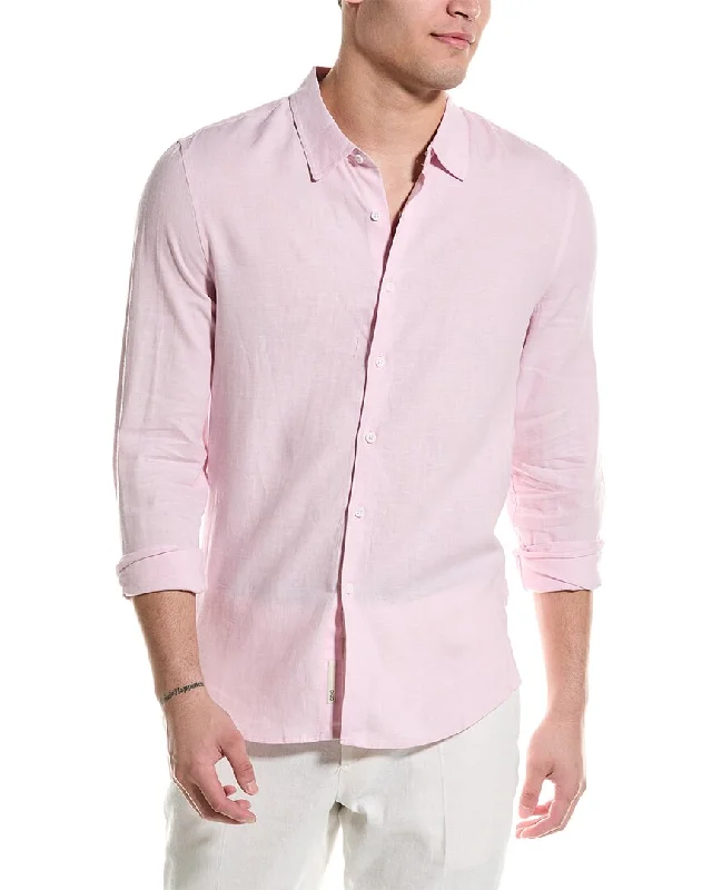 Onia Standard Linen-Blend Shirt