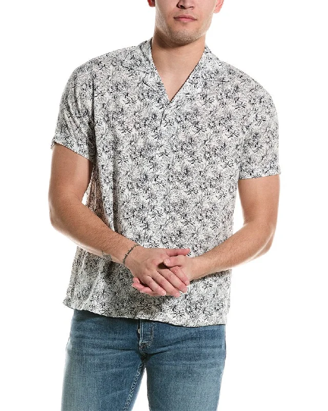 Report Collection Abstract Floral Shirt