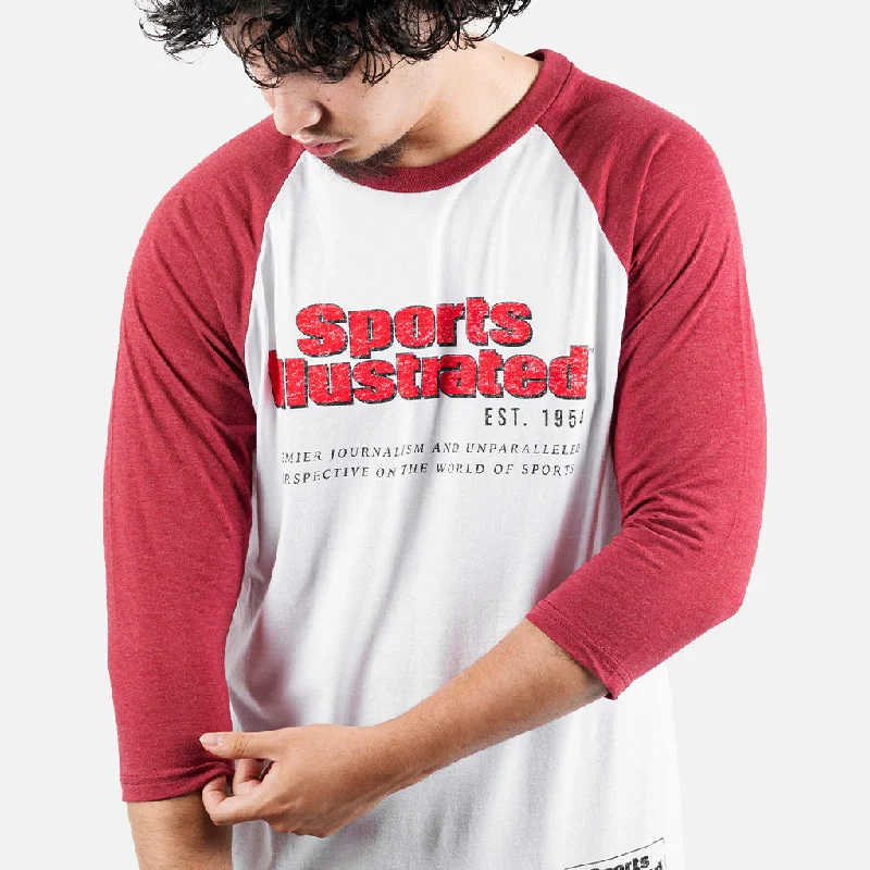 SPORTS ILLUSTRATED SI RETRO LOGO RAGLAN