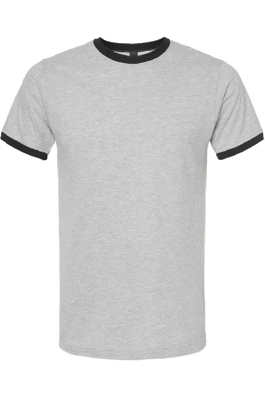 heather grey/ black