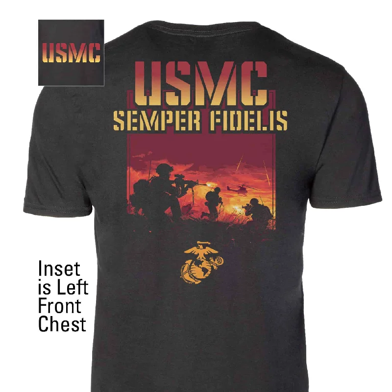 USMC Battle T-shirt