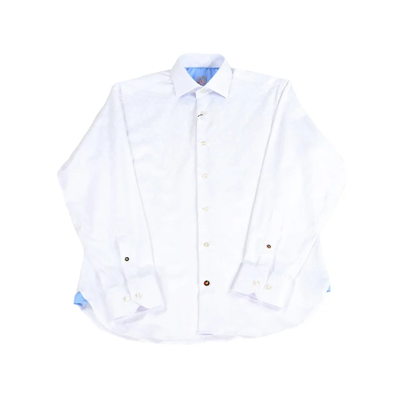 White Jacquard Shirt