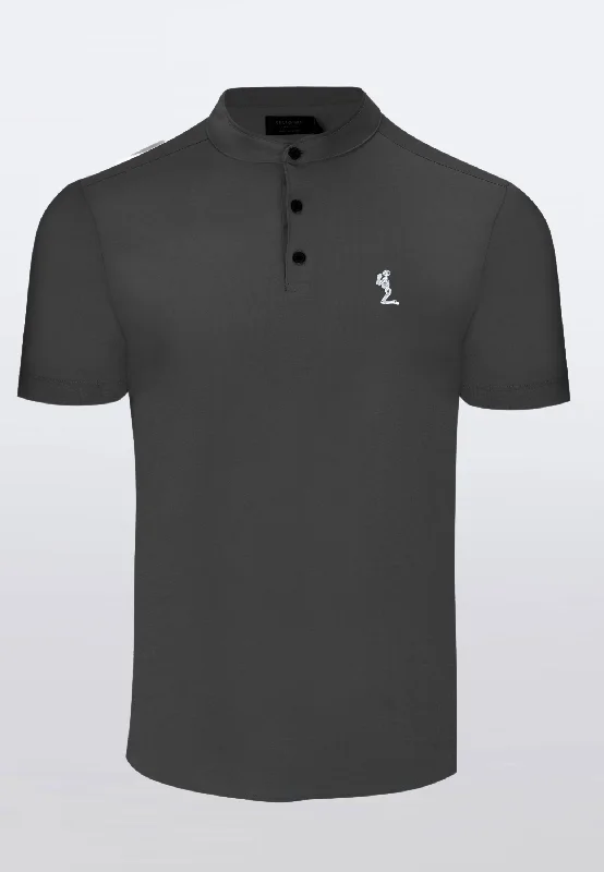 ESSENTIAL ORSON DARK METAL POLO SHIRT