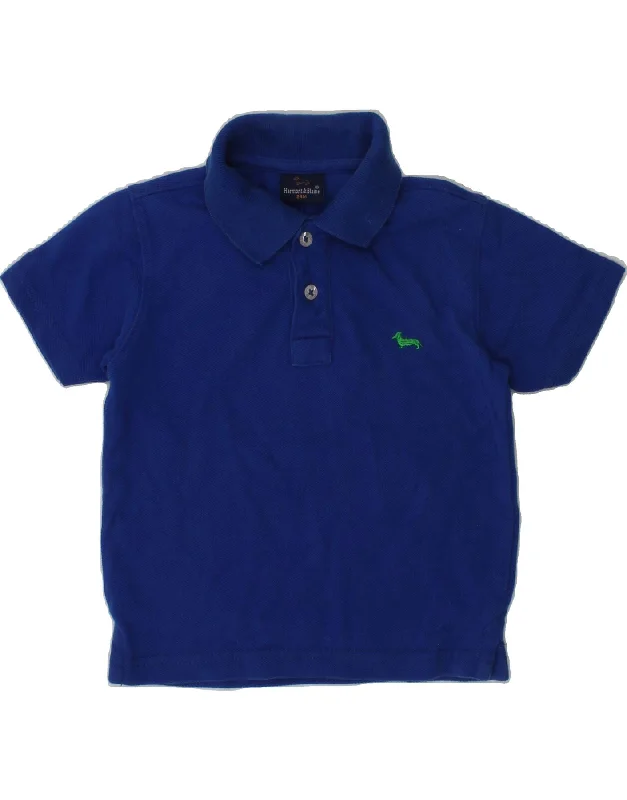 HARMONT & BLAINE Baby Boys Polo Shirt 18-24 Months Navy Blue Cotton