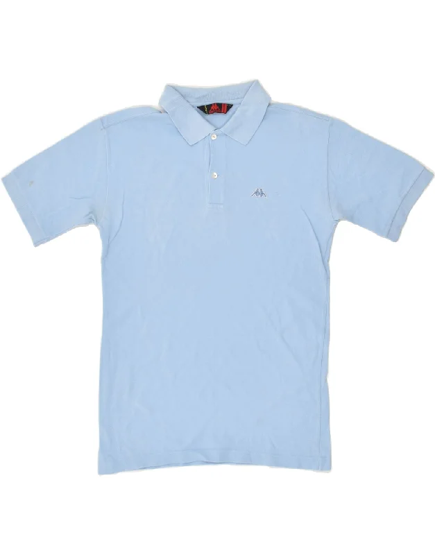 KAPPA Boys Polo Shirt 15-16 Years 3XL  Blue Cotton