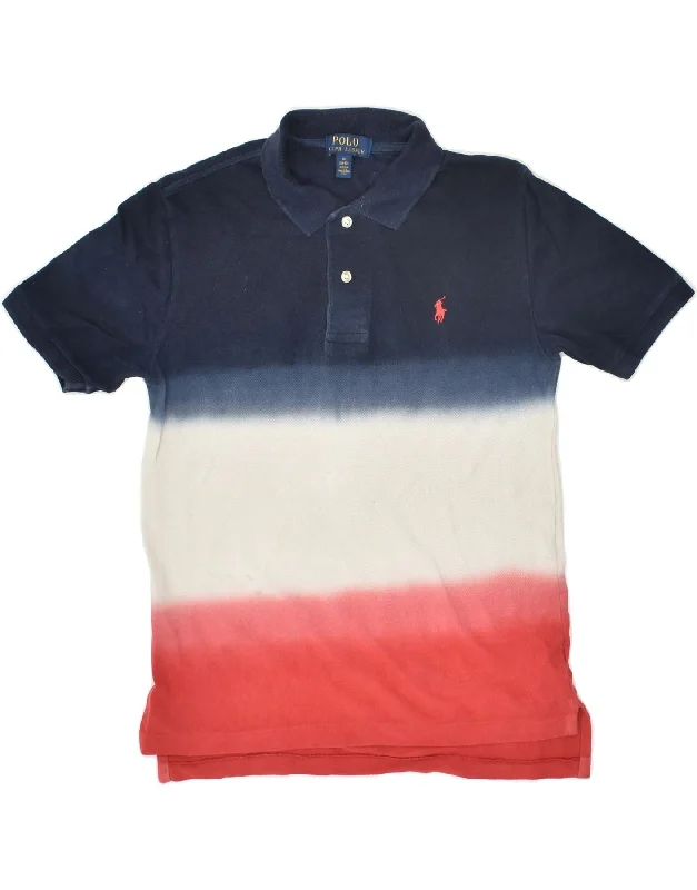 POLO RALPH LAUREN Boys Polo Shirt 10-11 Years Medium  Navy Blue