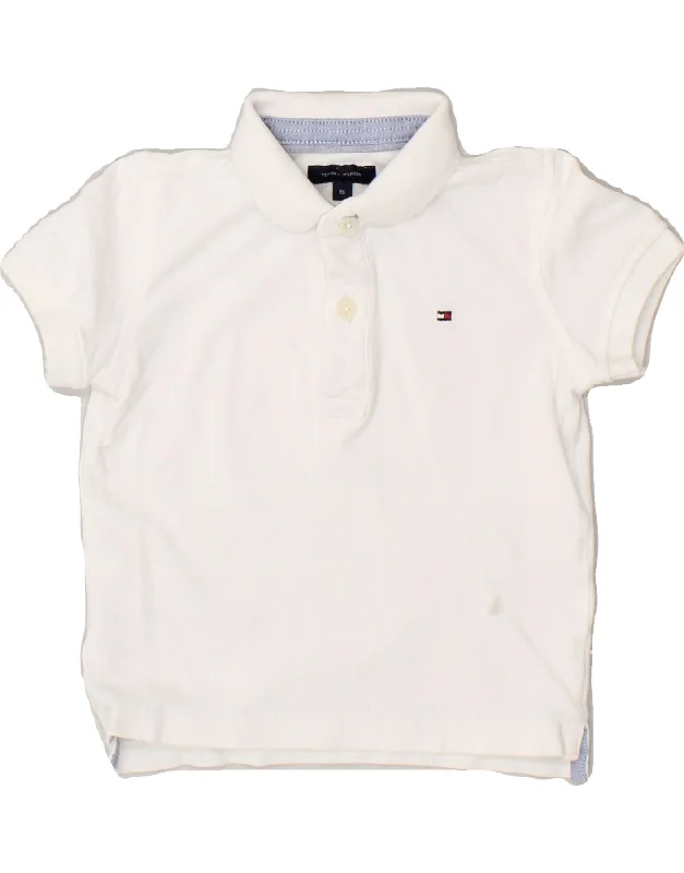 TOMMY HILFIGER Baby Boys Polo Shirt 12-18 Months White