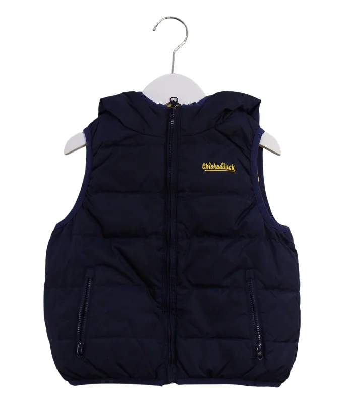 Chickeeduck Reversible Puffer Vest 4T (110cm)