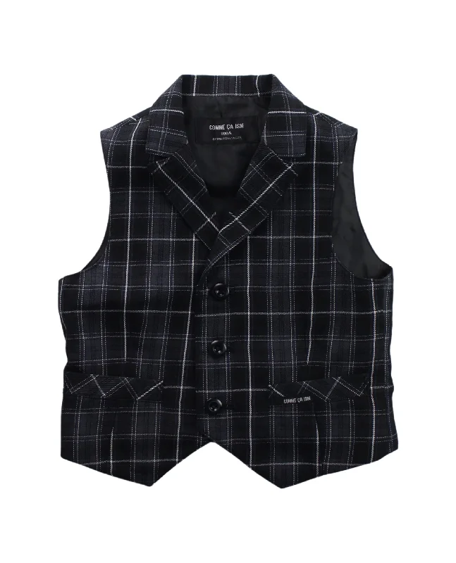 Comme Ca Ism Suit Vest 2T - 3T