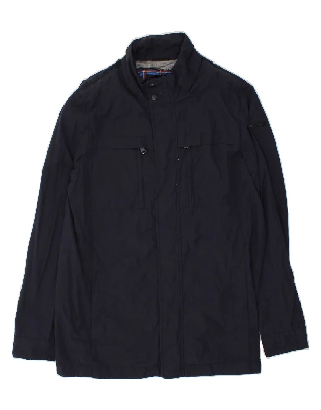 GEOX RESPIRA Mens Utility Jacket UK 40 Large Navy Blue