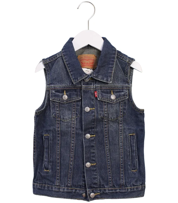 Levi's Denim Vest 5T - 6T