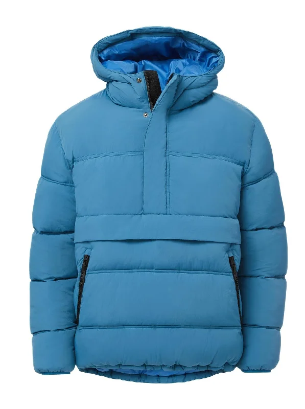 Anorak Puffer - Blue Steel