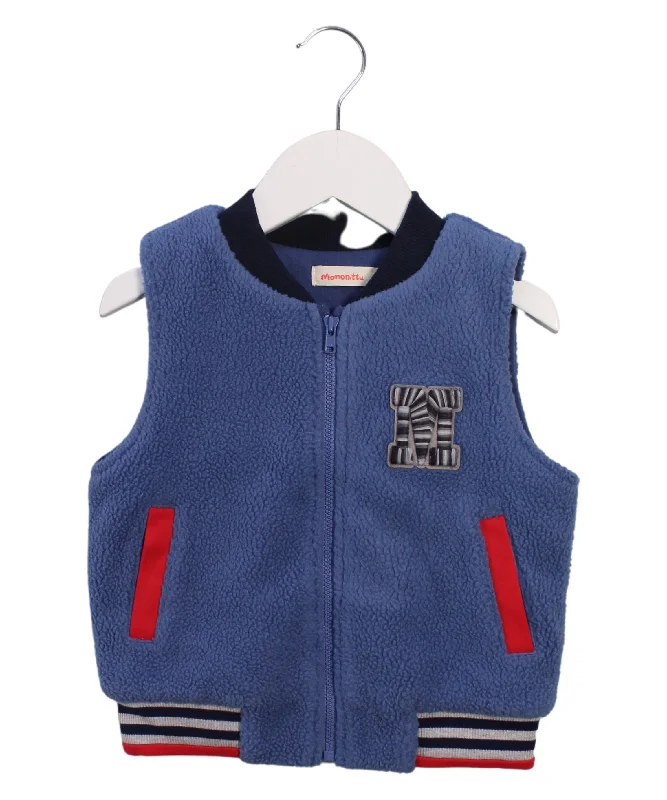 Momonittu Fleece Vest 4T