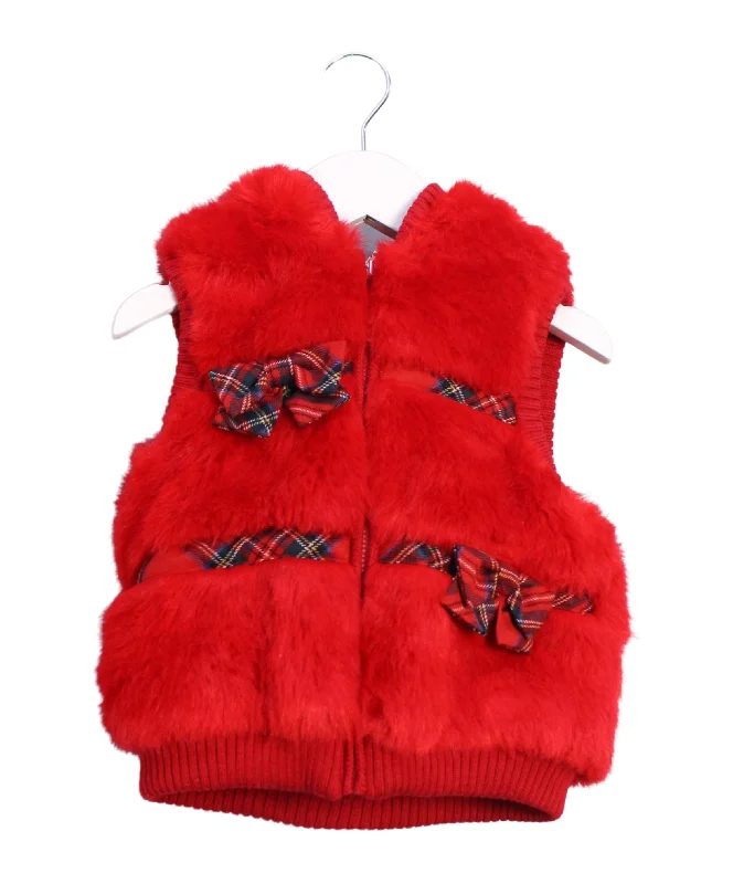 Nicholas & Bears Faux Fur Vest 3T