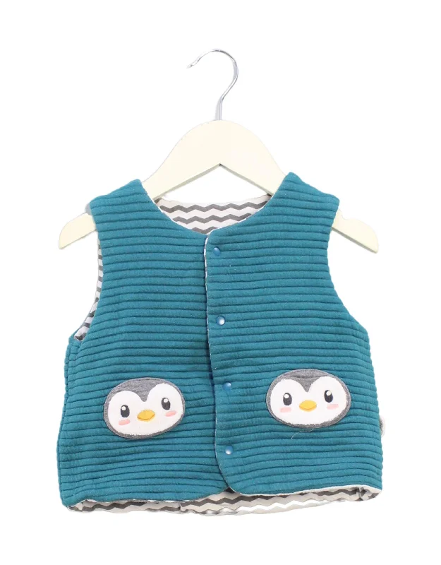 Organic Mom Reversible Vest 2T - 3T (100cm)