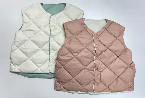 Organic Mom Reversible Puffer Vest 18M - 5T