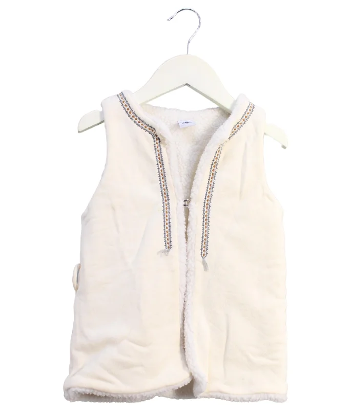 Petit Bateau Fleece Vest 4T (104cm)