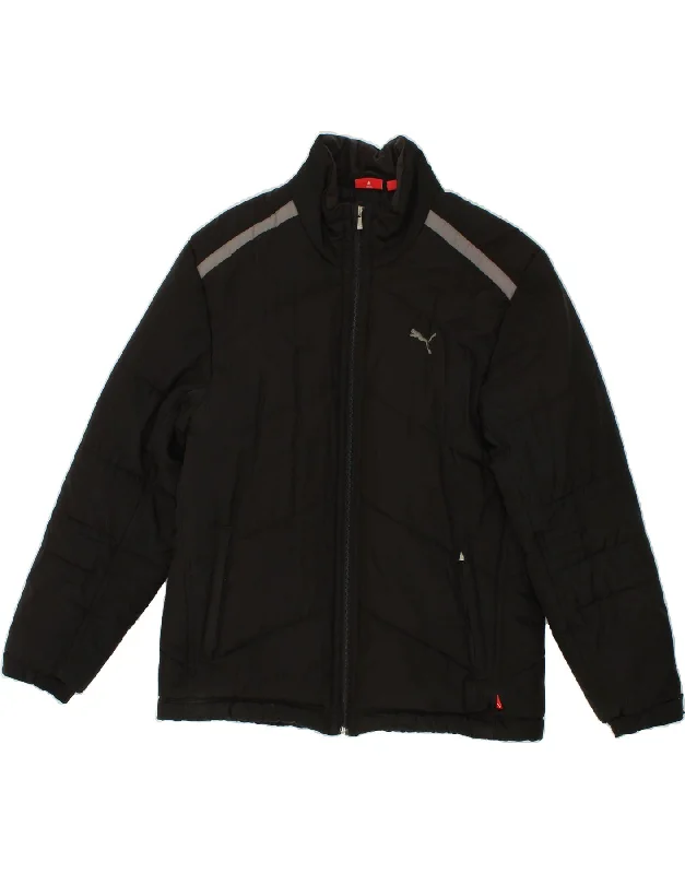 PUMA Mens Padded Jacket UK 38 Medium Black