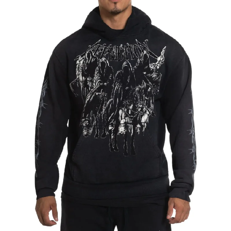 AFFLICTION: Black Night PO Hoodie A26359