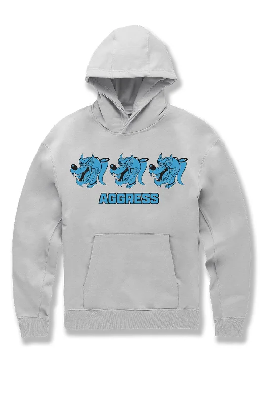 Aggress Pullover Hoodie (Cement Wash)