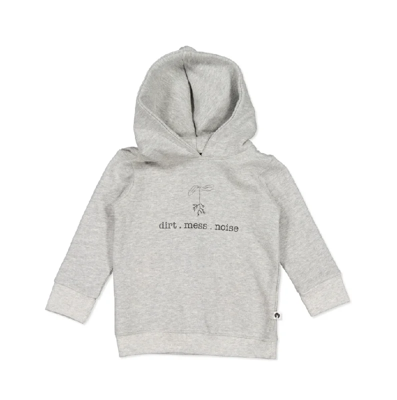 Burrow & Be Dirt. Mess. Noise. Hoodie Sweatshirt 6M - 4T