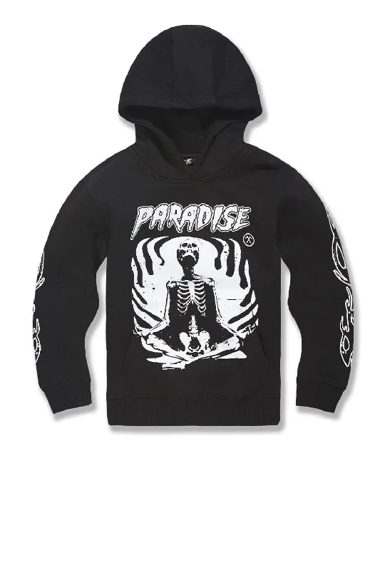 Kids Reincarnation Pullover Hoodie (Black)