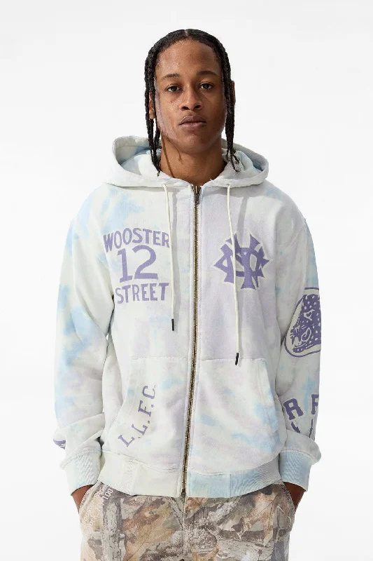 Wooster Zip Up Hoodie (Cream)